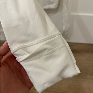 lululemon white defin jacket